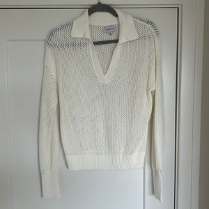 EVEREVE knit polo sweater